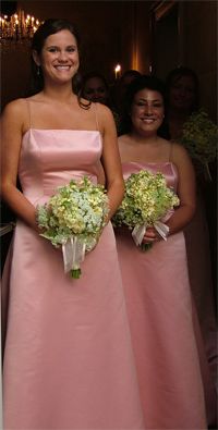 Girls in Bridesmaid Dress